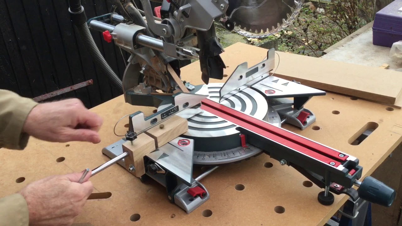 Bosch GCM 8 SJL Miter Saw Stop YouTube