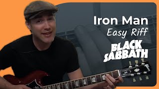 Iron Man - Black Sabbath | Easy Riff Guitar Lesson