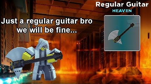 The Regular Guitar is so "Regular" it breaks the game | SHADOVIS RPG
