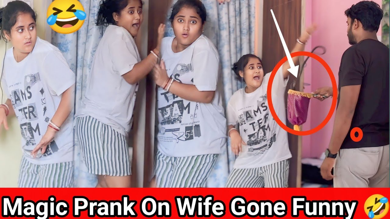 Magic Prank On Wife Gone Funny 🤣 || Epic Reactions || Prank On My Wife ...