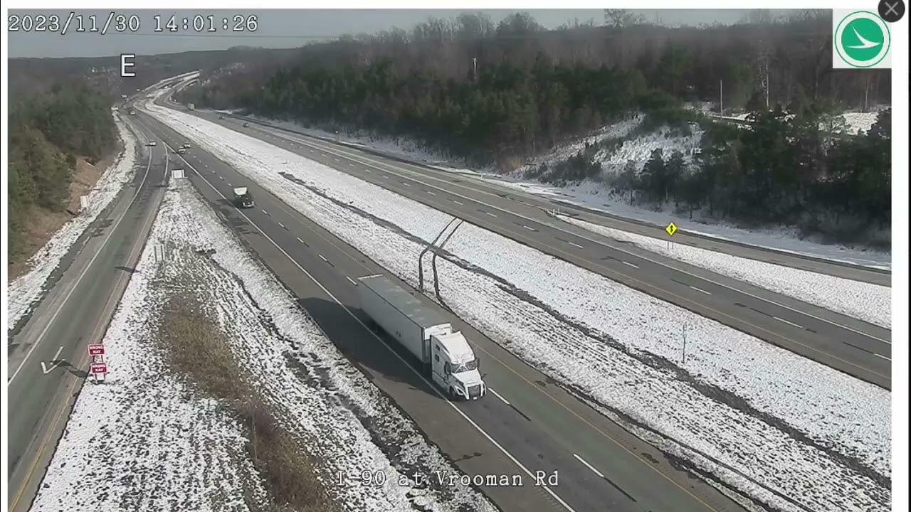 I 90 Closed This Is A Live Look At I 90 And Vrooman Rd It s Been i-90-closed-this-is-a-live-look-at-i-90-and-vrooman-rd-it-s-been