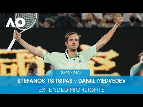 Stefanos Tsitsipas v Daniil Medvedev Extended Highlights (SF) | Australian Open 2022