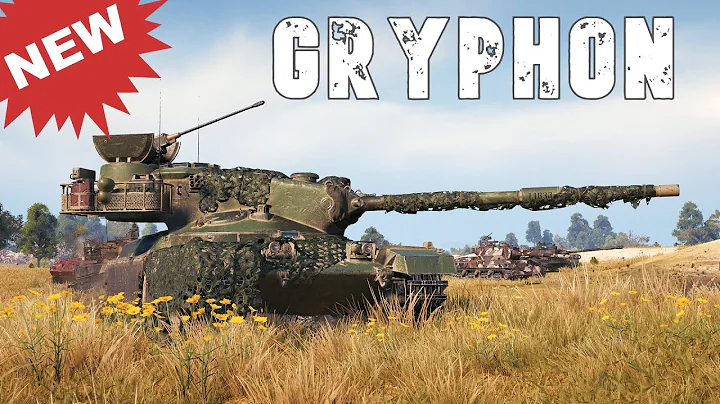 World of Tanks Gryphon - 4 Kills 10K Damage | NEW TANK !