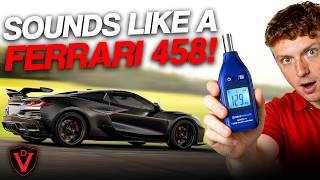 BETTER THAN A FERRARI 458? Chevorlet C8 Corvette Z06 Valvetronic Valved Sport Exhaust System