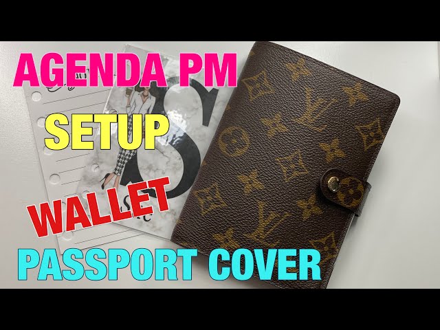 What's inside my LV PM Agenda / Wallet l planningwithalo 