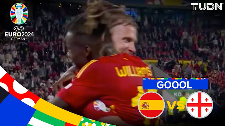 HOLY OM, NICO WILLIAMS' GOAL! - Spain 3-1 Georgia | UEFA EURO 2024 - Round of 16 | TUDN