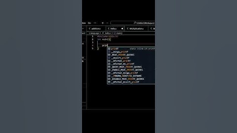 || How To Print Hello World In Vscode || In C language || #DCodeVerse || #shorts ||