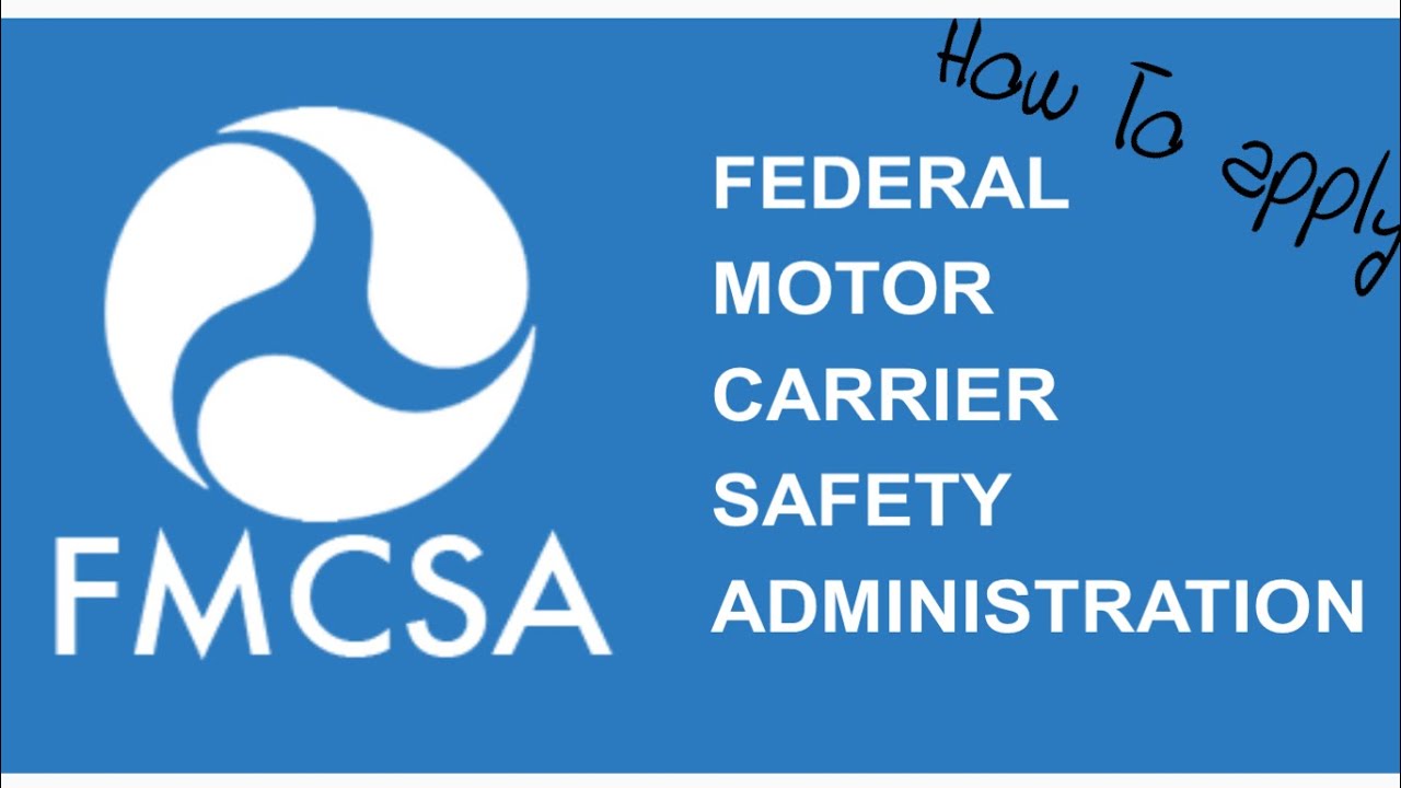  FMCSA Howtoapply 4 USDOT MC 2021 2022 Step By Step YouTube
