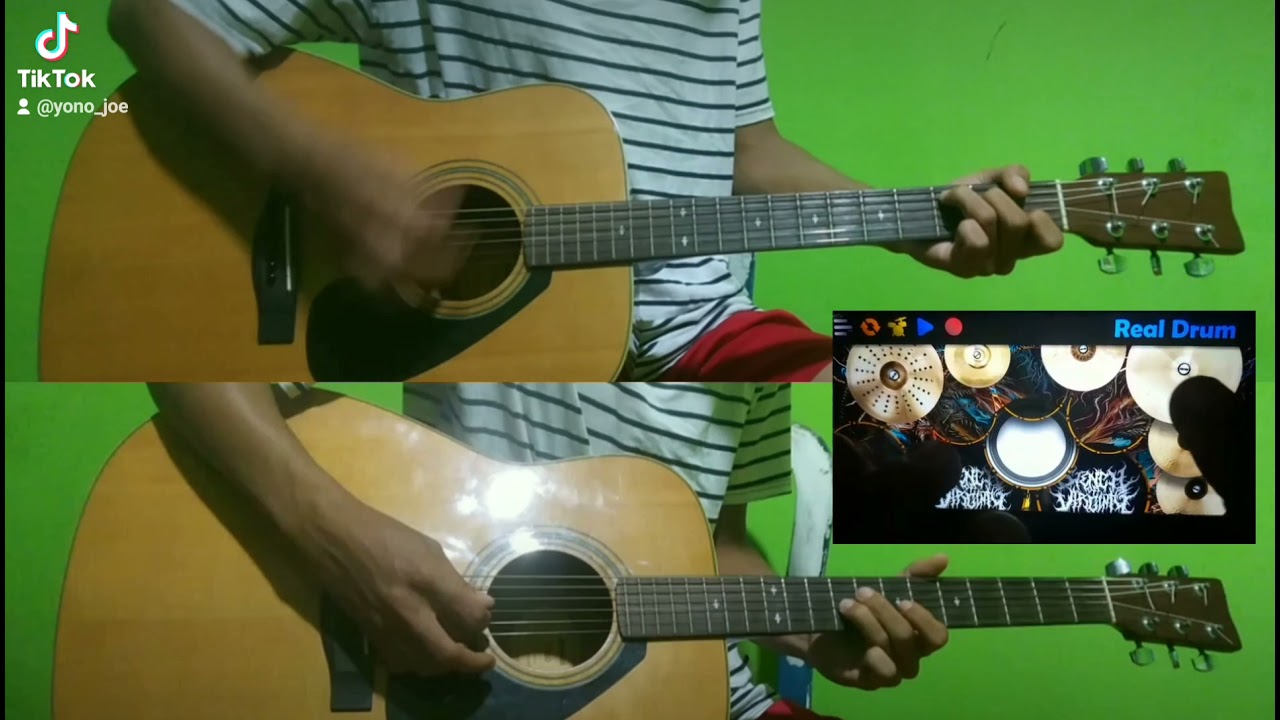 Acoustic Guitar Feat Real Drum |Cover Jauh Mimpiku| by Peterpan