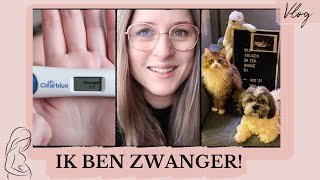 IK BEN ZWANGER 🤰🏼Eerste trimester | Geheime zwangerschapsvlog | Vlog #1 | Aniek Vogel