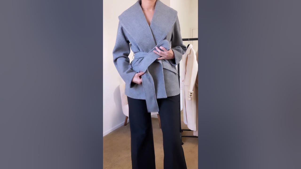 How to Tie a Coat Belt YouTube