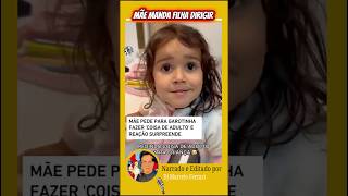 Mãe Pede Pra Filha Fazer Coisas De Adulto . Cena Gera Grandes Risadas