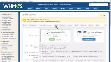 How to Configure the General Settings in WHMCS