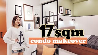 Small Studio Unit Makeover // Extreme Condo Transformation // by Elle Uy screenshot 4