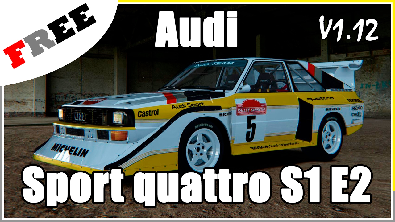 Nuevo! Audi Sport quattro S1 E2 + Circuito Highlands (Free) Assetto Corsa dlcl stanford