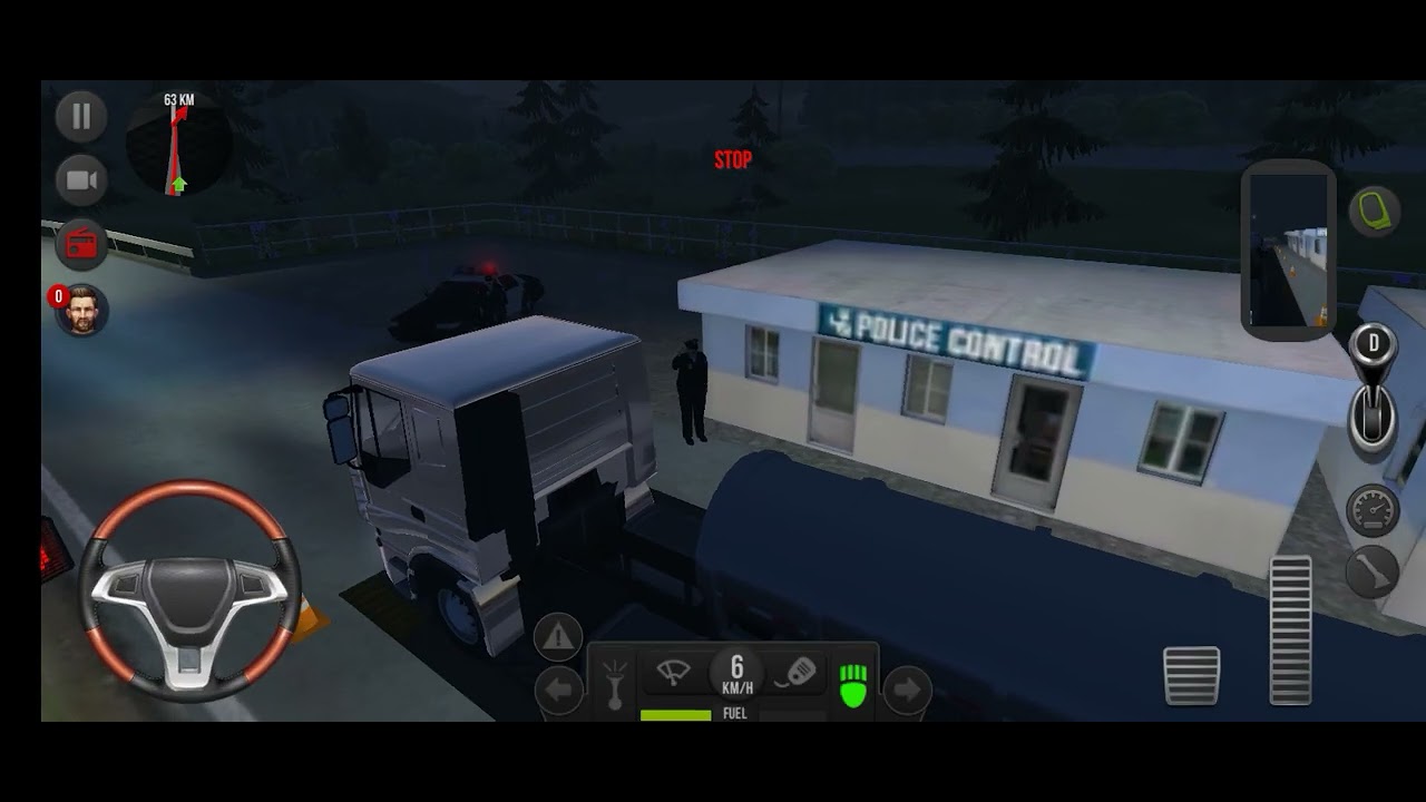 Eater gaming truck simulator transport Mera 😮$500 chalan Kat Diya#2