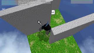 avoid the fallin bombs: cool game on roblox