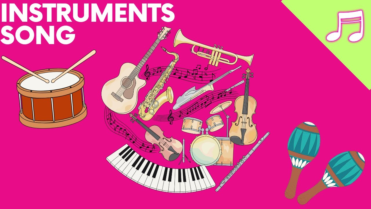Instruments Song for Kids 🎵 | Learn Musical Instruments (Fun Sing-Along!)