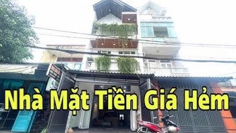 NHÀ MẶT TIỀN GIÁ TRONG HẺM LÀ CÓ THẬT, rẻ quá mà chủ cần bán gấp nữa chứ