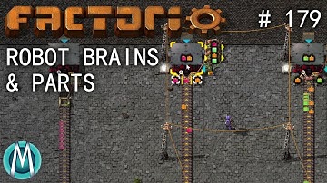 [Factorio 1.1 4K] Angel/Bobs Ep 179: Robot Brains & Parts