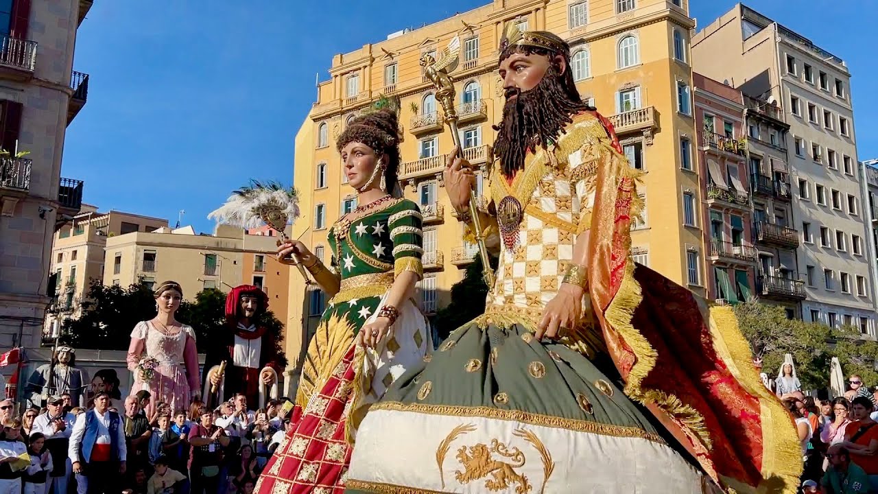 MOSTRA DE BALLS - TROBADA GEGANTS CENTENARIS I HISTÒRICS CATALUNYA (Gegants 600 Anys) Episodi nº 2