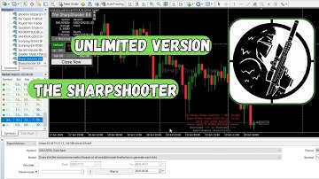 The Sharpshooter V3.0 EA MT4 | Precision Forex Robot 2025 | Smart MT4 Scalping Expert Advisor
