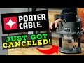 No More Porter Cable Routers! (Not Clickbait)