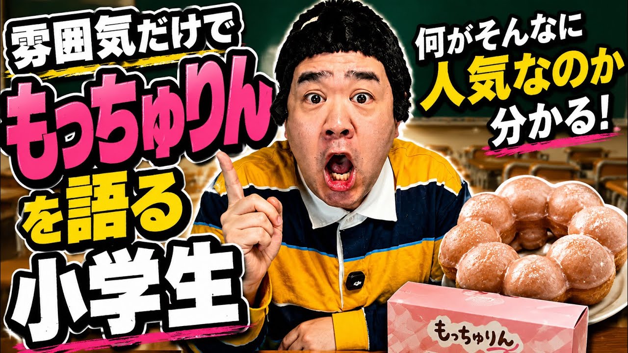 もっちゅりんとは何なのか？を雰囲気だけで教えてくれる小学生