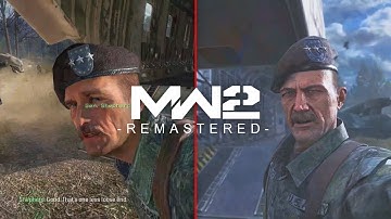 Ghost & Roach Death Comparison | MW2 Remastered vs MW2 Original