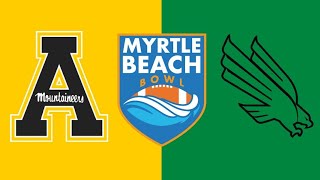 Myrtle Beach Bowl - App State vs North Texas - Monday 12/21/20 - NCAA Football Picks & Predictions