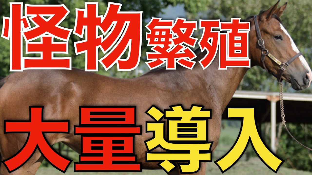 改めてこのラインナップはヤバすぎる…世界的名牝が大量導入される。