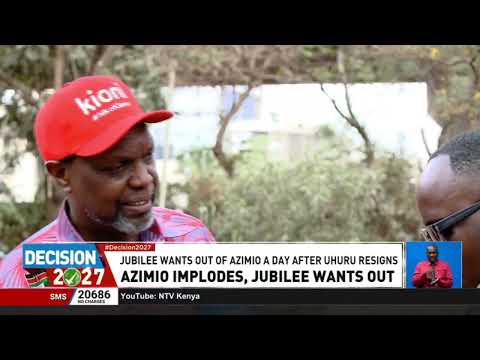 After Uhuru’s Azimio exit, Jubilee Party also seeks to leave the coalition
