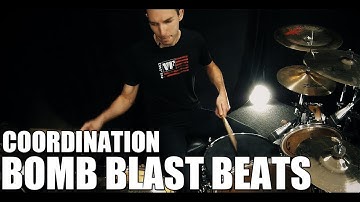 Bomb Blast Beats Coordination drum lesson - James Payne