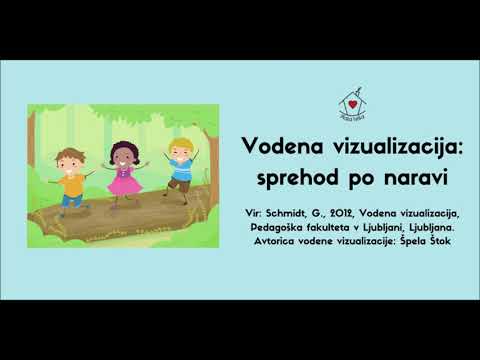 Vodena vizualizacija: Sprehod po naravi