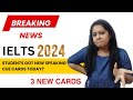 Breaking news ielts speaking started to ask new cue cards ieltsspeaking2024