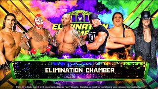 6-Man Elimination Chamber Match #2 - WWE 2K23