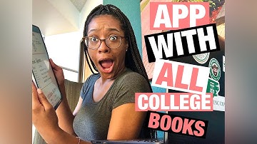 BEST App for College Books - Ebooks, PDFs, and More!