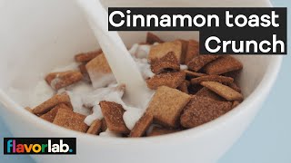 Is it possible to make Cinnamon Toast Crunch Cereal from scratch?