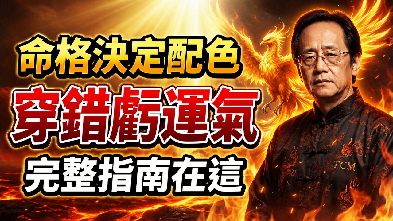 五行穿搭完整指南｜金木水火土命格顏色對照表｜倪海厦五行理論實戰應用｜三分鐘找出你的五行屬性｜每日穿搭配色公式｜改變運勢從穿對顏色開始#五行穿搭 #五行配色 #五行命格 #倪海厦 #穿搭運勢 #命理穿搭 縮圖
