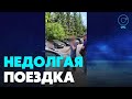 Подростки на родительском автомобиле врезались в подъезд жилого дома в Новосибирске