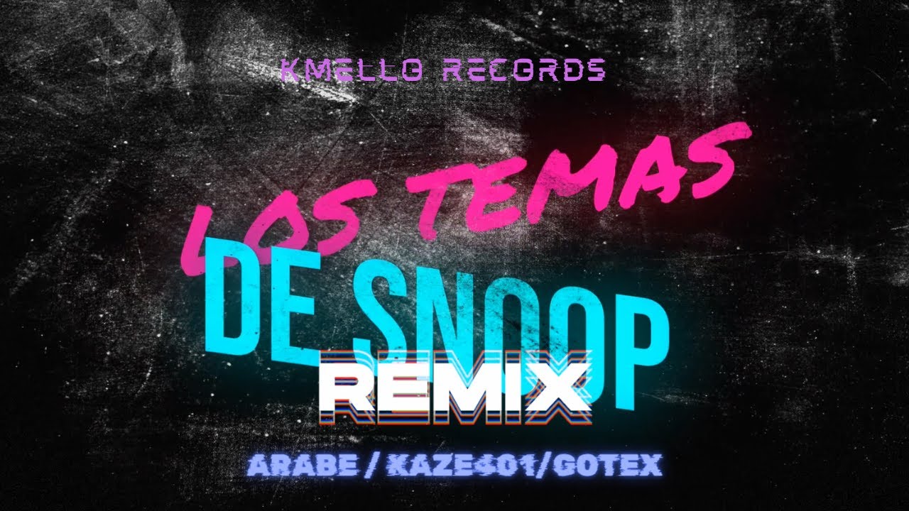 YouTubeでLOS TEMAS DE SNOOP  (REMIX)  - ARABE / KAZE401 / GOTEX (Visualizer)を視聴