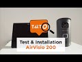 Test pralable  linstallation de votre interphone vido sans fil airvisio 200