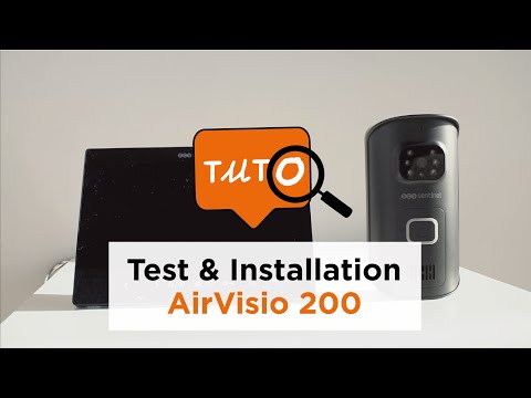 Test préalable à l'installation de votre interphone vidéo sans fil AirVisio 200