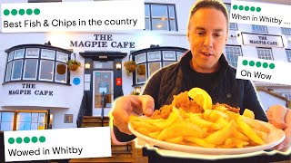 The BEST Fish and Chips in Whitby?  The Magpie Cafe