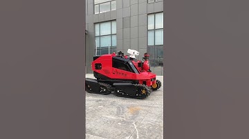 GUOXING FIRE FIGHTING ROBOT #firefightingrobot #petrochemicals