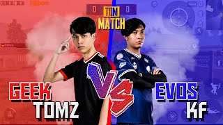 Geek Tomz Vs Evos Kf Adu Aim Di Tdm, Sama-Sama Sakit Aimnya Pubg Mobile