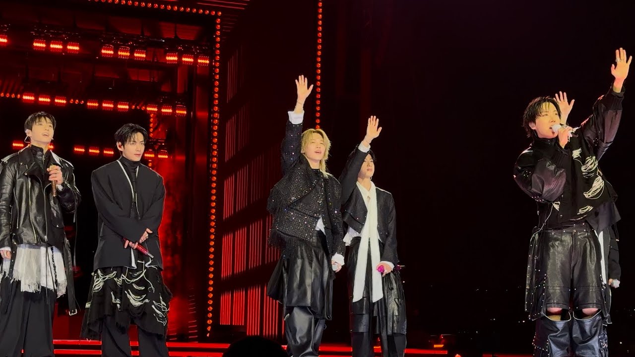 FANCAM 260321 “We're finally here!” Ment BTS The Comeback Live