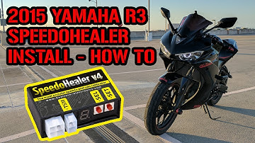 Yamaha R3 • Healtech SpeedoHealer Install • How To