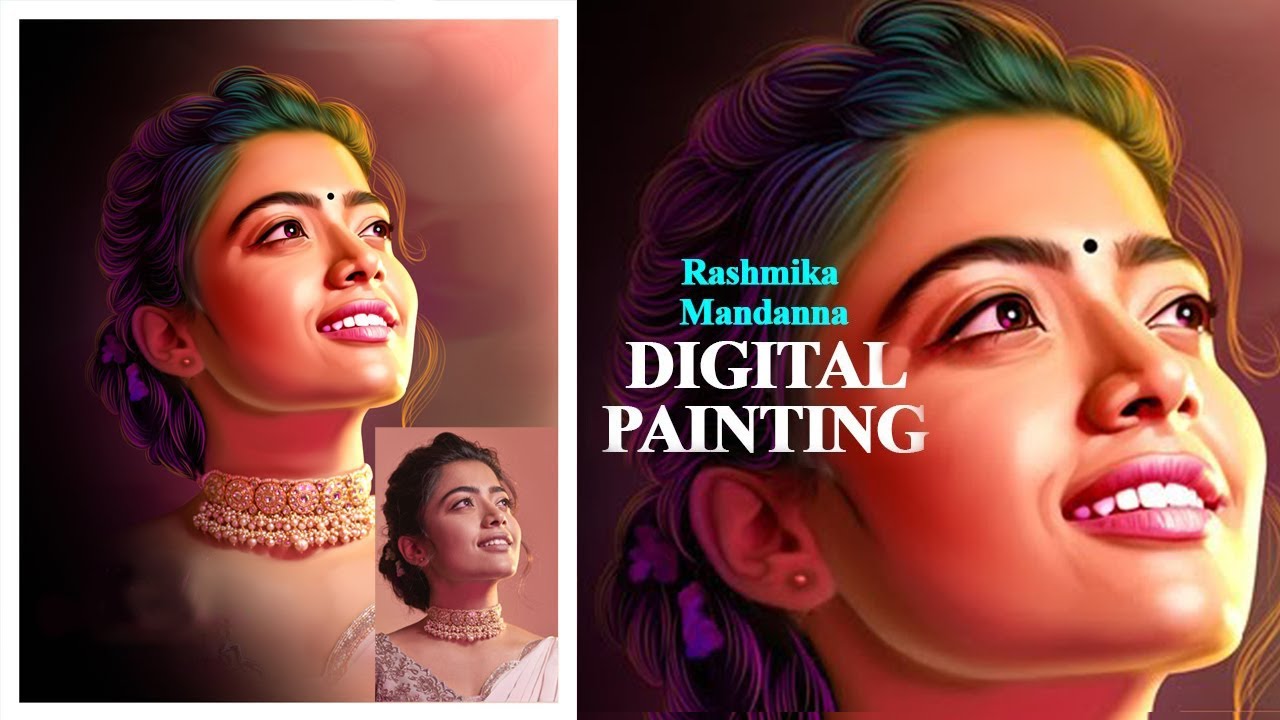 Oil Painting One Click Actions Free Download Digital Oil