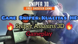 Belajar Menembak~SNIPER 3D ASSASINS GAMEPLAY~Zaqa OGI screenshot 2